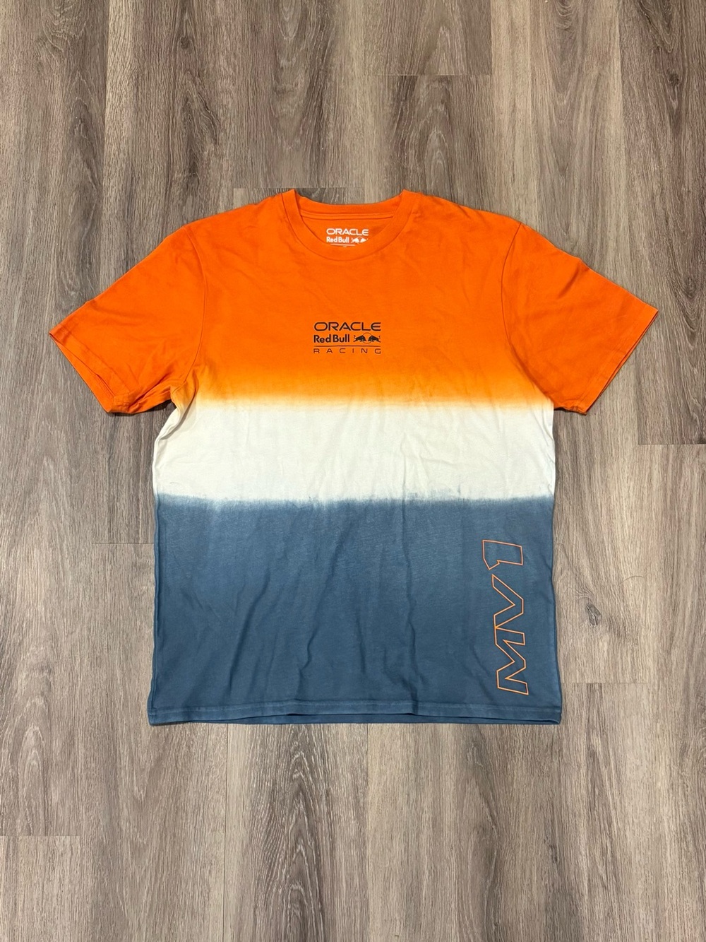 Oracle Red Bull Racing Max Verstappen MV1 Ombre Crew Neck T-Shirt
